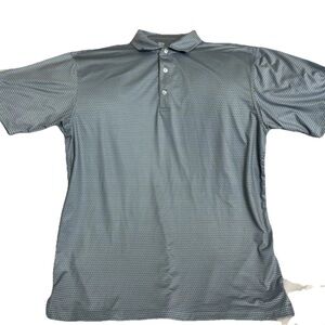 Onward Reserve Shirt Men XL Performance golf Stretch Rugby Geometric blue